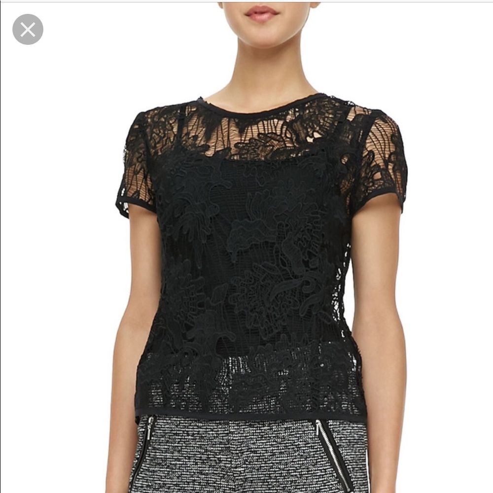 NWOT!!!  Rebecca Taylor LACE top size 6